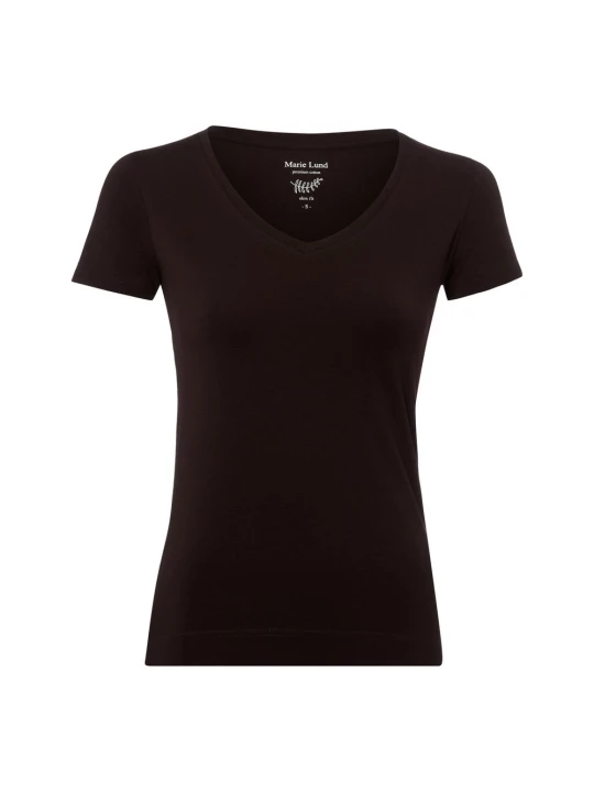 Zdjęcie produktu Marie Lund T-shirt Kobiety Bawełna brązowy