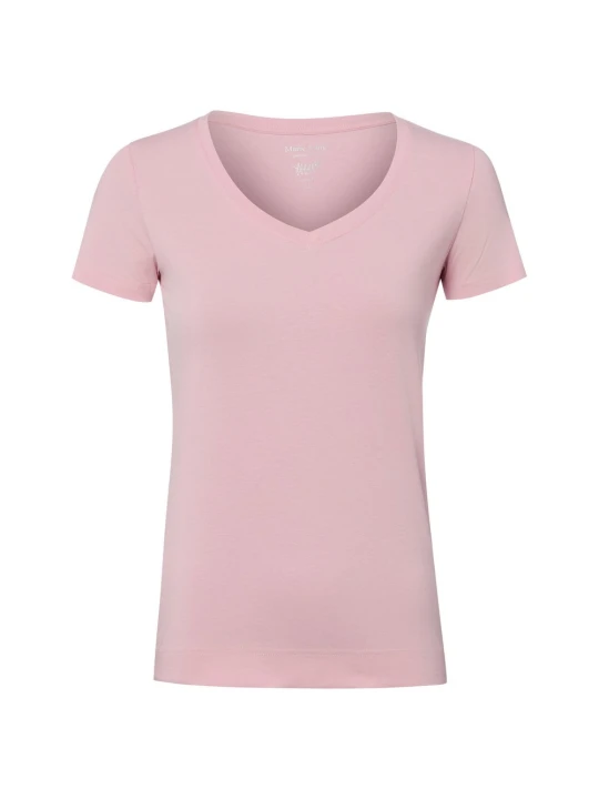 Zdjęcie produktu Marie Lund T-shirt Kobiety Bawełna różowy