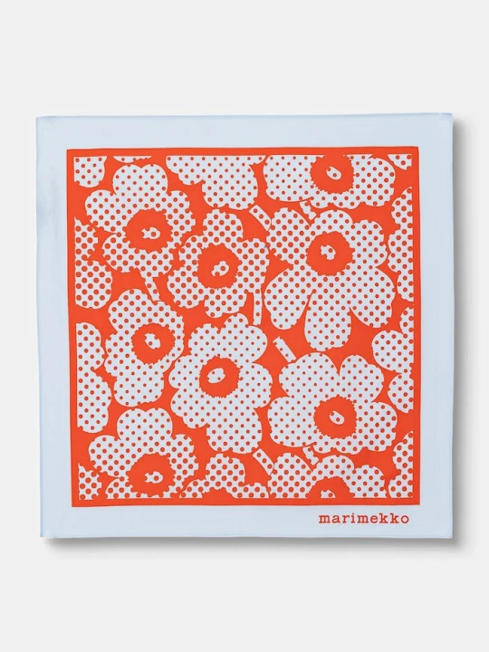Zdjęcie produktu Marimekko apaszka damska bawełniana niebieski
