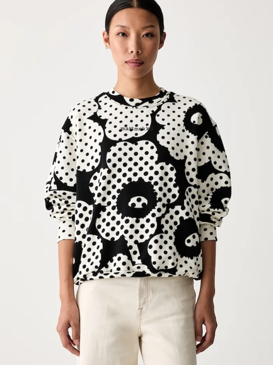 Zdjęcie produktu Marimekko bluza damska bawełniana czarny