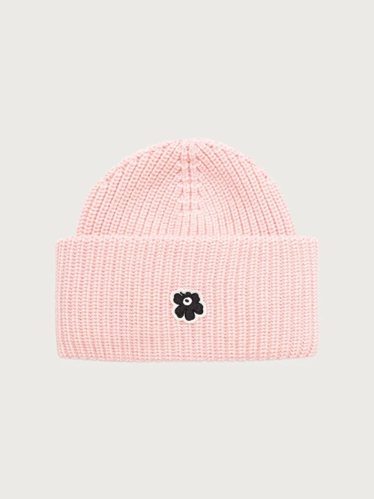 Zdjęcie produktu Marimekko czapka beanie damska wełniana różowy