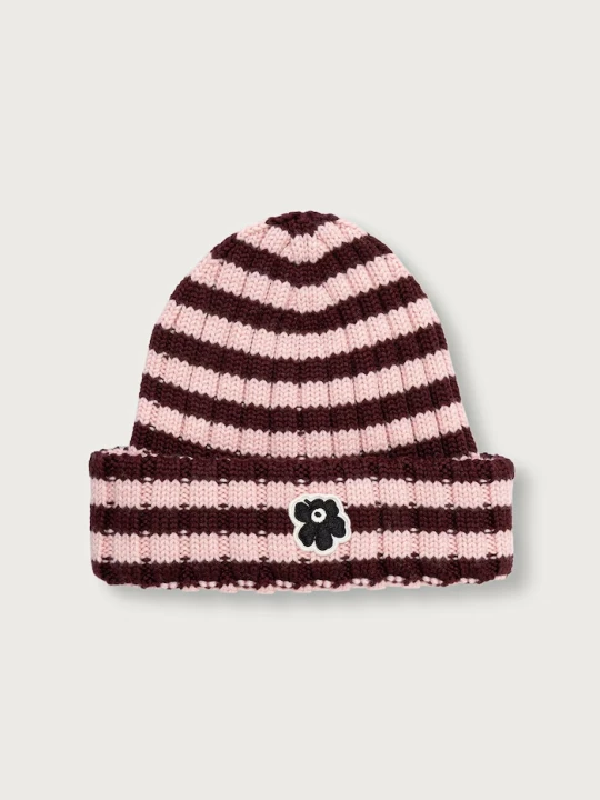 Zdjęcie produktu Marimekko czapka beanie damska wełniana różowy