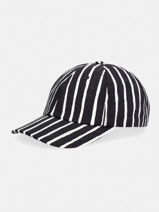 Zdjęcie produktu Marimekko czapka z daszkiem damska bawełniana czarny