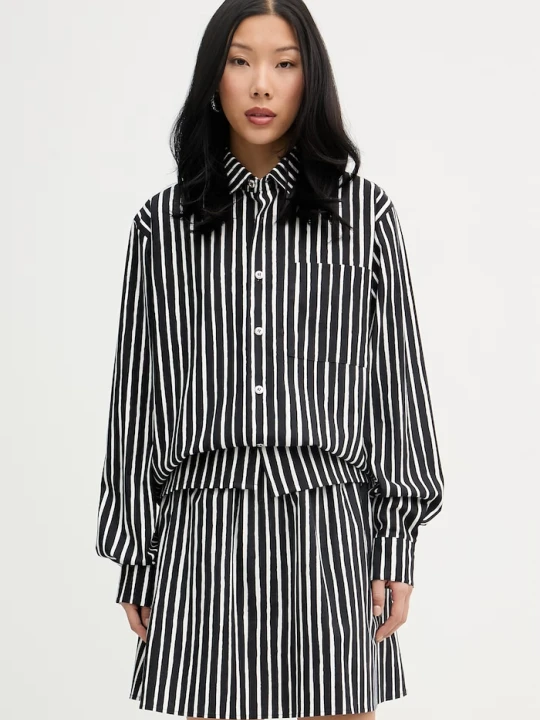 Zdjęcie produktu Marimekko koszula damska bawełniana czarny