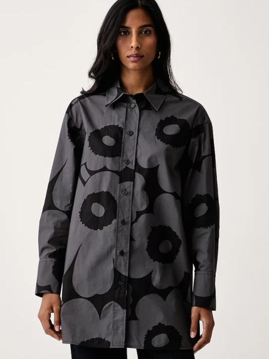 Zdjęcie produktu Marimekko koszula damska bawełniana czarny