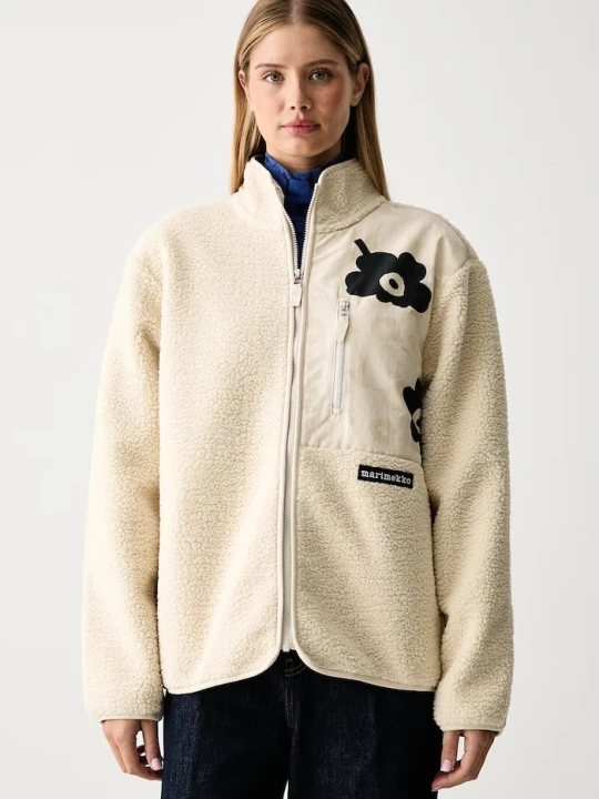Zdjęcie produktu Marimekko krótka kurtka damska beżowy