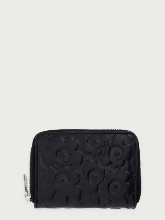 Zdjęcie produktu Marimekko portfel damski skórzany czarny