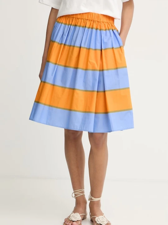 Zdjęcie produktu Marimekko spódnica bawełniana pomarańczowy