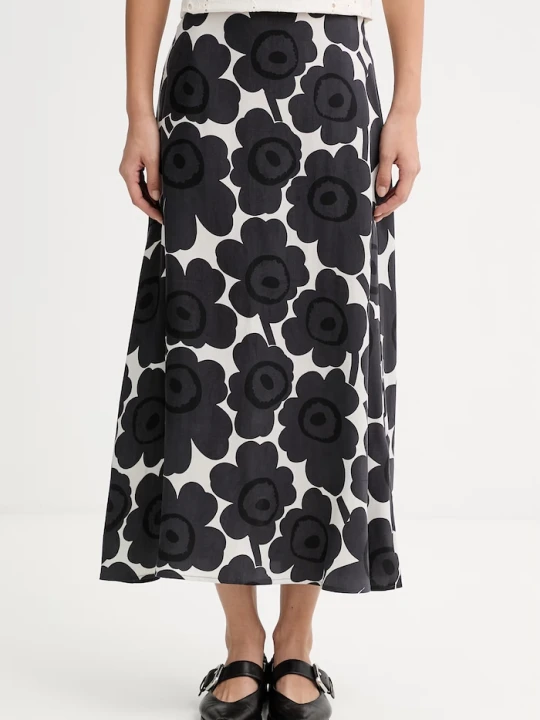 Zdjęcie produktu Marimekko spódnica z lyocellem czarny