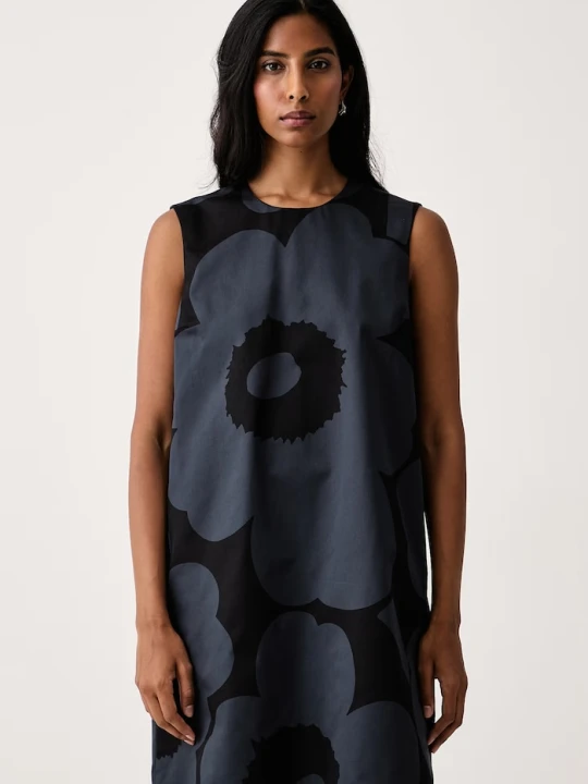 Zdjęcie produktu Marimekko sukienka bawełniana czarny
