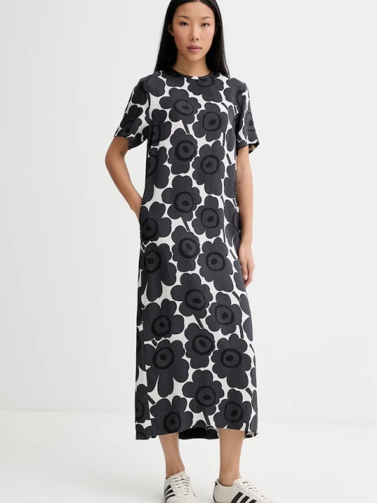 Zdjęcie produktu Marimekko sukienka letnia z lyocellem czarny