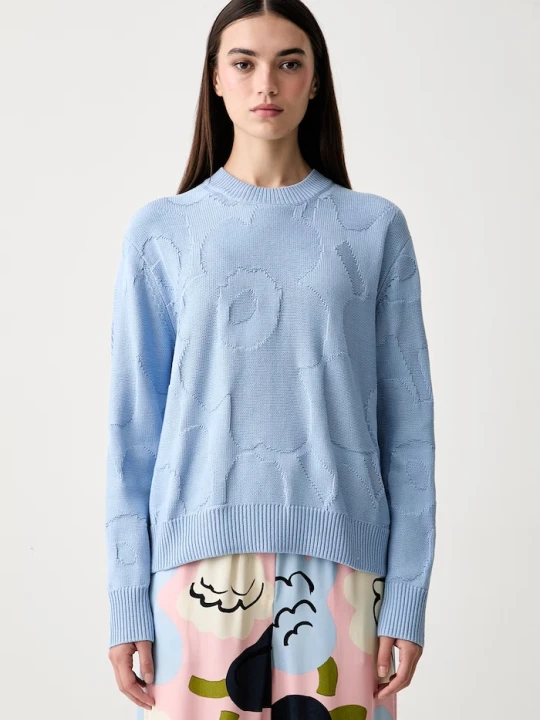 Zdjęcie produktu Marimekko sweter damski bawełniany niebieski