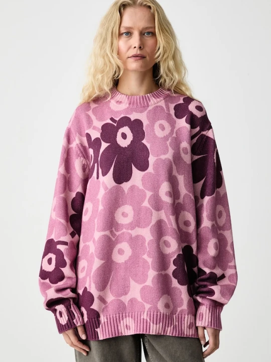 Zdjęcie produktu Marimekko sweter damski bawełniany różowy