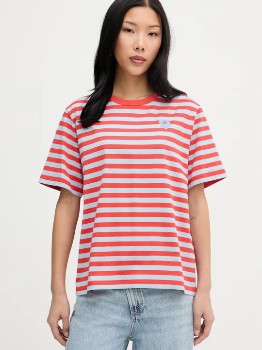 Zdjęcie produktu Marimekko T-shirt damski bawełniany czerwony