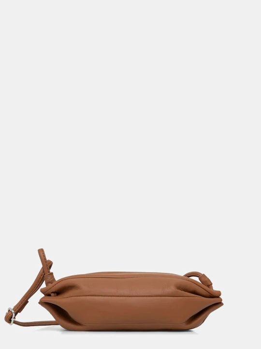 Zdjęcie produktu Marimekko torebka crossbody damska skórzana brązowy