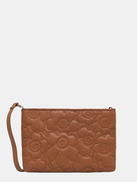 Zdjęcie produktu Marimekko torebka crossbody damska skórzana brązowy