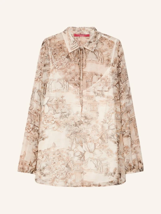 Zdjęcie produktu Marina Rinaldi Bluzka Z Ozdobnymi Kamieniami beige