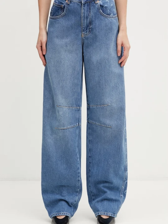 Zdjęcie produktu Marine Serre jeansy relaxed fit damskie