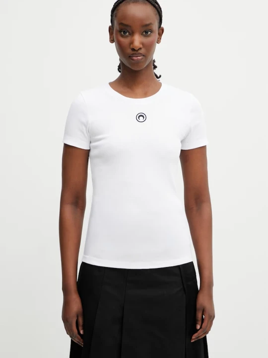 Zdjęcie produktu Marine Serre Moon Logo T-shirt damski bawełniany