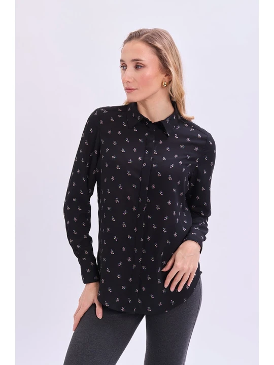 Zdjęcie produktu Marks & Spencer Koszula w kolorze czarnym rozmiar: 44