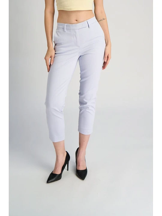 Zdjęcie produktu Marks & Spencer Spodnie chino w kolorze błękitnym rozmiar: 44