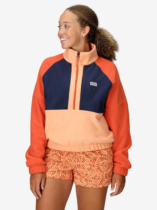 Zdjęcie produktu Marmot Bluza polarowa "Retro Rocklin" w kolorze pomarańczowym rozmiar: XL