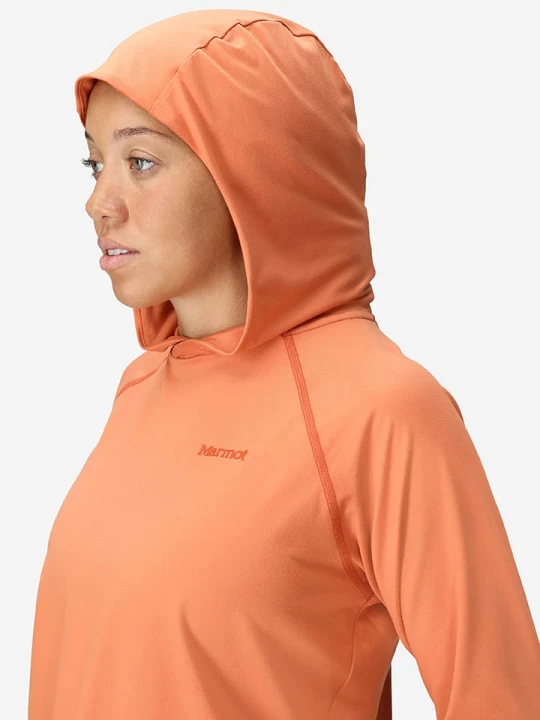 Zdjęcie produktu Marmot Bluza polarowa "Windridge" w kolorze pomarańczowym rozmiar: XS