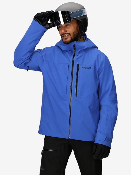 Zdjęcie produktu Marmot Kurtka narciarska "Refuge" w kolorze niebieskim rozmiar: L