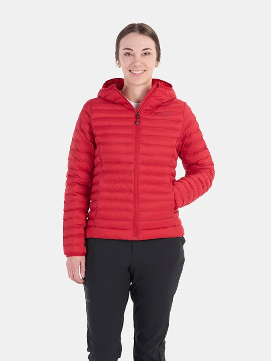 Zdjęcie produktu Marmot Kurtka pikowana "Echo Featherless" w kolorze czerwonym rozmiar: XS