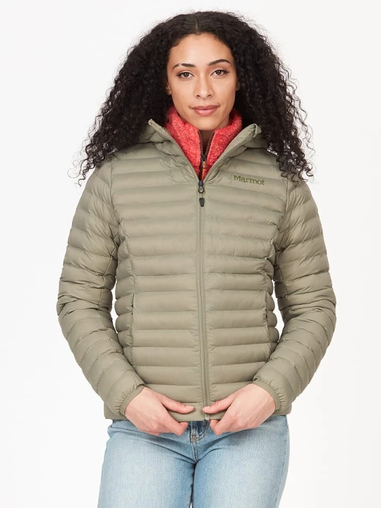 Zdjęcie produktu Marmot Kurtka pikowana "Echo Featherless" w kolorze khaki rozmiar: S