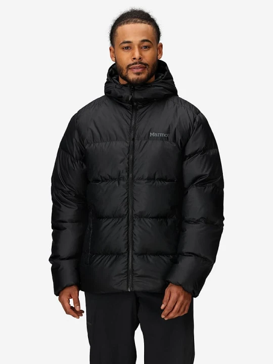 Zdjęcie produktu Marmot Kurtka pikowana "Guides" w kolorze czarnym rozmiar: XL