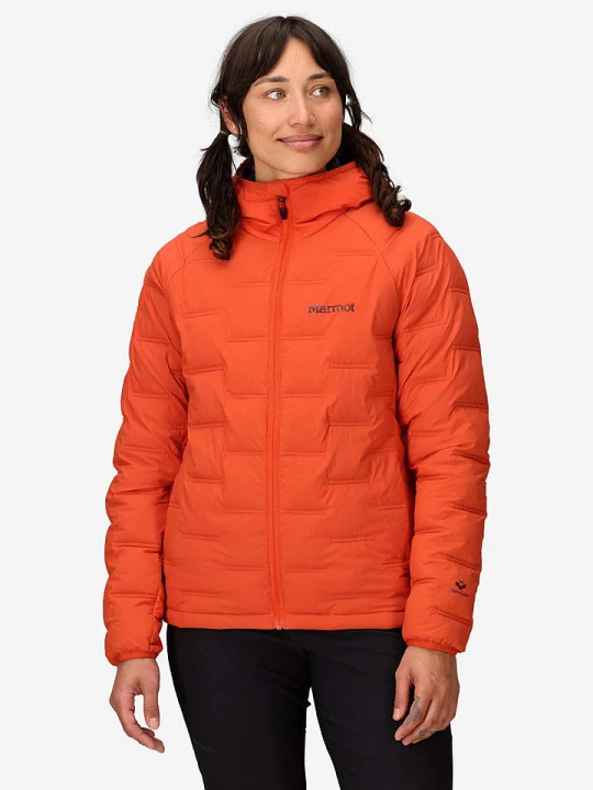 Zdjęcie produktu Marmot Kurtka pikowana "WarmCube Active Novus" w kolorze pomarańczowym rozmiar: XL