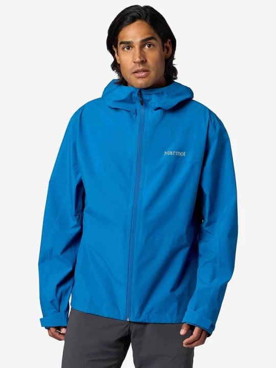 Zdjęcie produktu Marmot Kurtka przeciwdeszczowa "Precip Evo Flex" w kolorze niebieskim rozmiar: XL