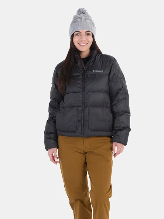 Zdjęcie produktu Marmot Kurtka puchowa "Guides" w kolorze czarnym rozmiar: M
