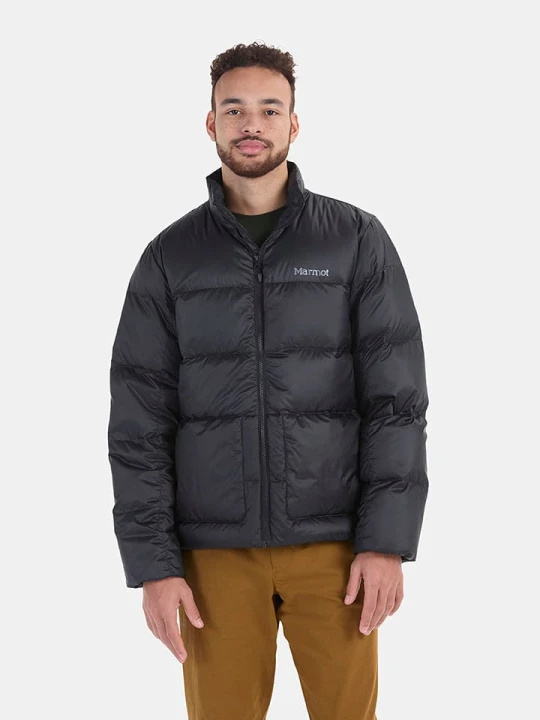 Zdjęcie produktu Marmot Kurtka puchowa "Guides" w kolorze czarnym rozmiar: XL