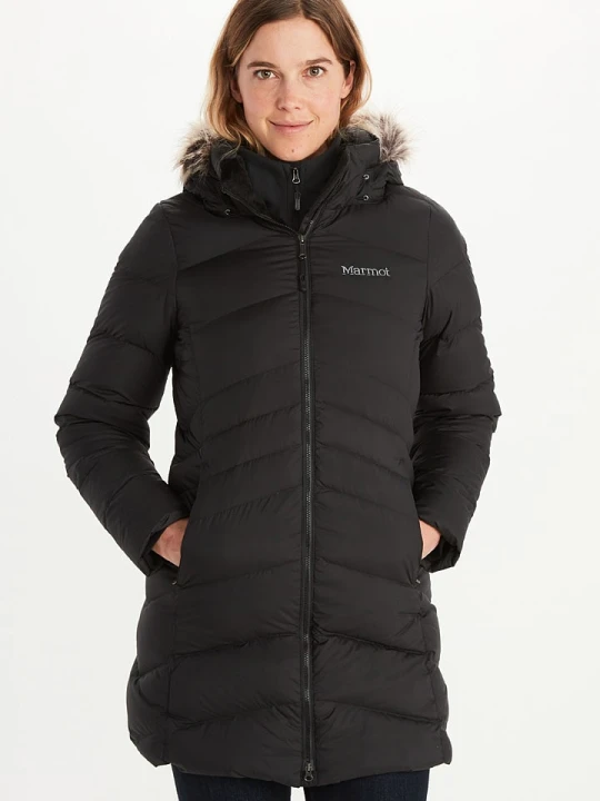 Zdjęcie produktu Marmot Płaszcz pikowany "Montreal" w kolorze czarnym rozmiar: XL