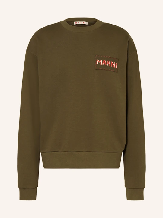 Zdjęcie produktu Marni Bluza Nierozpinana Oversize gruen KHAKI