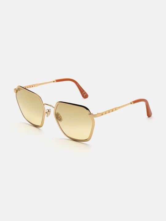 Zdjęcie produktu Marni okulary przeciwsłoneczne Great Noligwa Mine Oro beżowy