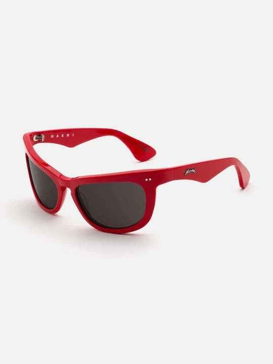 Zdjęcie produktu Marni okulary przeciwsłoneczne Isamu Solid Red