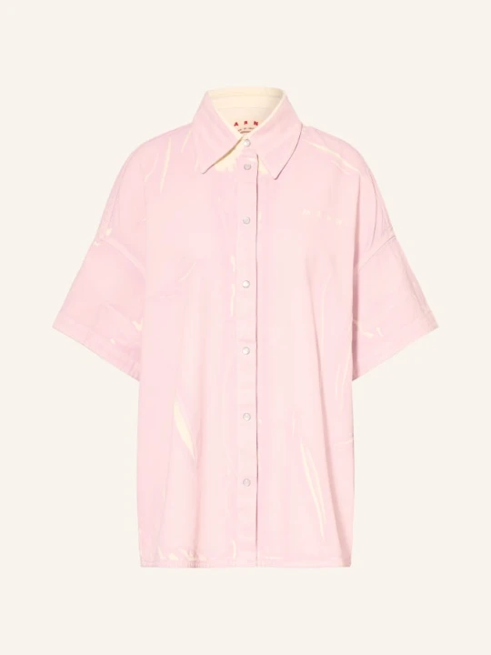 Zdjęcie produktu Marni Oversize'owa Koszula Jeansowa rosa