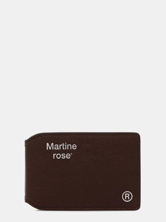Zdjęcie produktu Martine Rose etui na karty skórzane Oyster