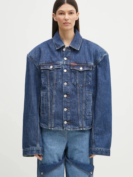 Zdjęcie produktu Martine Rose kurtka jeansowa Extreme Shoulder Denim