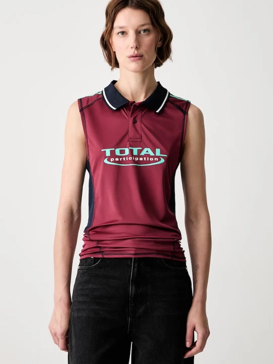 Zdjęcie produktu Martine Rose Shrunken Stretch Football top damski