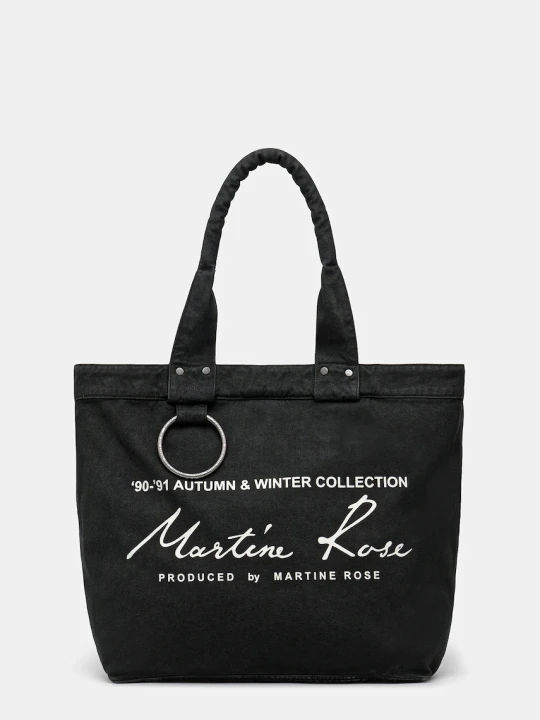 Zdjęcie produktu Martine Rose torebka bawełniana Bondage Tote Bag