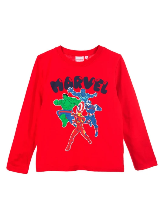 Zdjęcie produktu MARVEL Avengers Koszulka "Avengers" w kolorze czerwonym rozmiar: 104