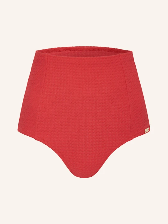 Zdjęcie produktu Maryan Mehlhorn Dół Od Bikini Z Wysokim Stanem The Bloom rot CZERWONY