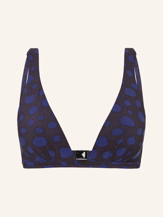 Zdjęcie produktu Maryan Mehlhorn Góra Od Bikini Bralette Blue Dots schwarz
