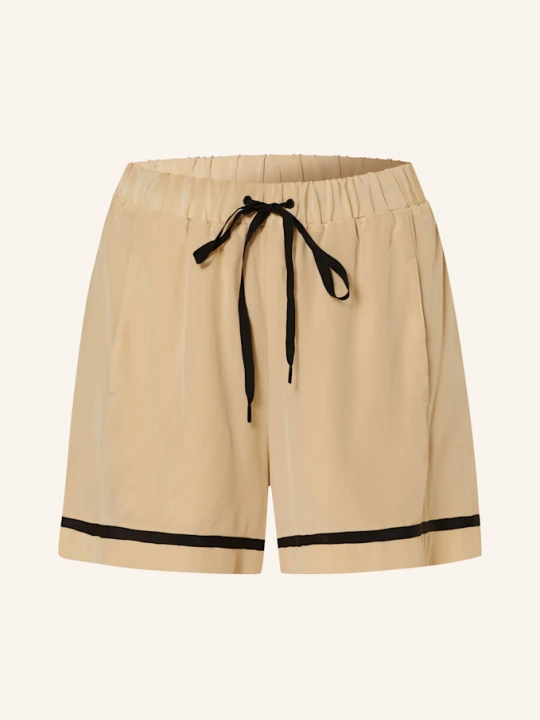 Zdjęcie produktu Maryan Mehlhorn Jedwabne Szorty Stratum beige