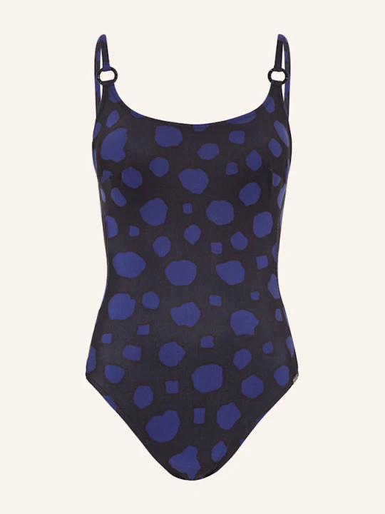 Zdjęcie produktu Maryan Mehlhorn Strój Kąpielowy Z Fiszbinami Blue Dots schwarz