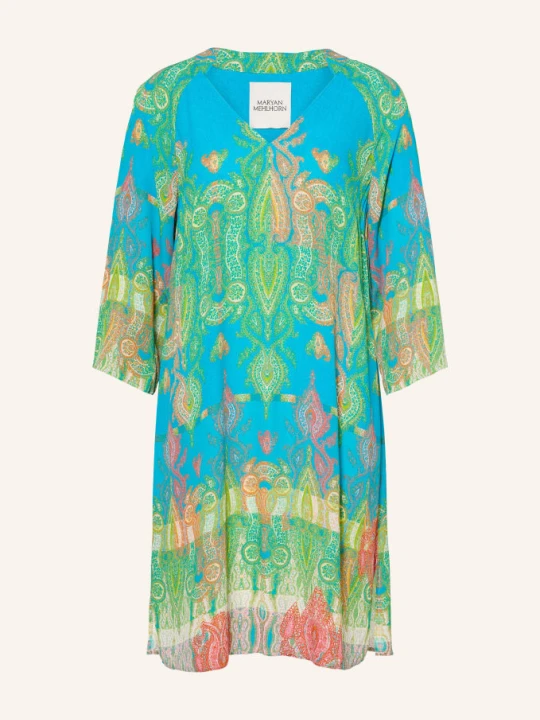 Zdjęcie produktu Maryan Mehlhorn Sukienka Plażowa Jacquard Z Rękawami 3 / 4 blau
